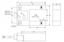 E3S-GS30E4_克特_U型槽开关_红外线光电感应_电梯平层传感器